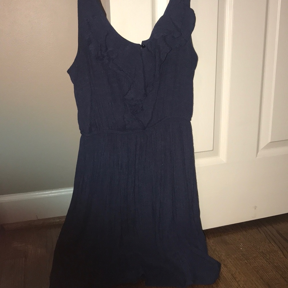 navy blue dress